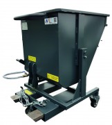 Benne basculante manuelle sur roue - Volume de 100 à 350 L