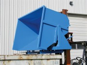 Benne basculante sur pivot pour produits lourds - Volume de 550 à 2500 L