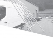 Berce vitre extérieure - Charge 400 kg - Barres de maintien de 2 à 4