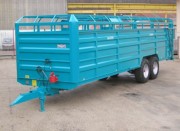 Bétaillère à deux essieux fixes