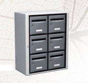 Bloc boîtes aux lettres collectives intérieur -1 à 15 Blocs - En acier 10/10 électrozingué