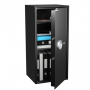 Coffre-fort de sécurité avec serrure à clé