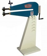 Bordeuse moulureuse manuelle avec rack à galets