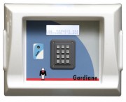 Borne de contrôle d'accès et de pesage