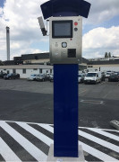 Borne de pesage contrôle d'accès