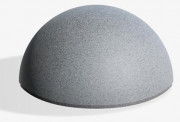Borne demi sphère en béton - Dim. ?40 à 80 x H20 à 40 cm