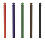 Potelet de ville en acier ? 76 mm - Hauteur : 1200 mm - ? sceller