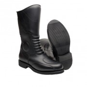 Bottes hautes moto noire PARACHOC