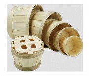 Bourriche ronde pour emballage huitre