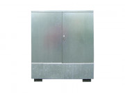 Box de stockage 4 fûts en acier galvanisé - 440 litres