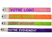 Bracelets d'identification tyvek expression