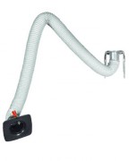 Bras aspirant à tuyau flexible