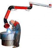 Bras d'aspiration articulé rotatif ?160 mm - 1400 Nm