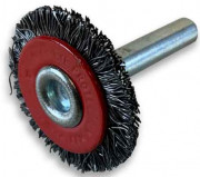 Brosse circulaire sur tige acier