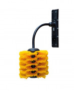 Brosse à vaches rotative murale - Ht. 120 cm