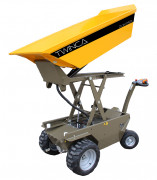 Brouette électrique à benne élévatrice et basculante 800 kg