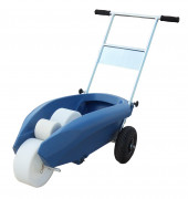 Brouette traçage peinture