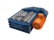 Broyeur déchiqueteur à deux arbres à entrainement électrique - Puissance : 18,5 kW