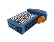 Broyeur déchiqueteur à deux arbres à entraînement hydraulique - Puissance : 37 kW