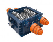 Broyeur déchiqueteur à entraînement hydraulique à 4 arbres 110 (55+55) kW 75 kW