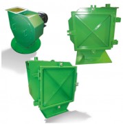 Broyeur alimentaire industriel - 42 à 96 marteaux - Dim. grille Ø0,8 à Ø30 mm