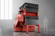 Broyeurs déchiqueteurs à arbre unique 90/280 kW - Longueur rotor de 1400 à 2200 mm