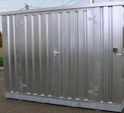 Bungalow conteneur pour stockage fûts 727 L - 3mx2m