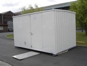 Bungalow de stockage 15 m³ - Rétention 1100 L 