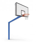 But de basket compétition extérieur - Déport 2,25 m - Hauteur 3,05 m - Panneau PES