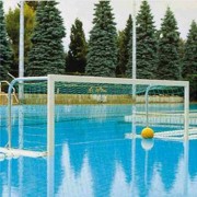 But de water-polo à cage en alu
