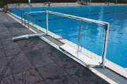 But de water-polo flottant rabattable - L300 cm x H.90 cm x P.90 cm