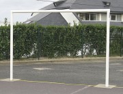 But multisport sans filet - Façade de handball &amp; football - Scolaire / Loisirs – Dim. 3 x 2 m