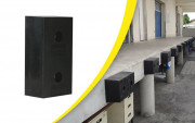 Butoir de quai en EPDM - Longueur de 400 à 790 mm - Ep. de 30 à 140 mm