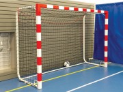 Buts de handball Madison - Haute compétition - Arceaux fixes ? 50 mm – P.990 mm - Acier galvanisé - Madison ou Démontable – Mobile ou à sceller