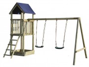 Equipements pour aires de jeux extérieures