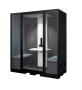 Cabine acoustique industrie - 2 personnes