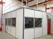 Cabine d'atelier palettisable