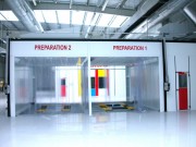 Cabine de peinture et séchage