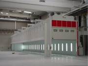 Cabine de peinture industrielle - Véhicule lourd et matériel volumineux