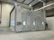 Cabine de peinture rétractable - Mobile et flexible