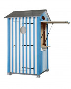 Cabine de plage PMR simple et double