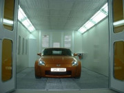 Cabine de peinture automobile avec four 80°C