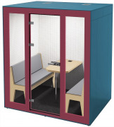 Cabine acoustique bureau 4 places