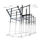 Cage fitness sur-mesure