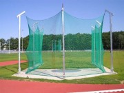 Cage lancer de disque