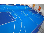 Caillebotis polypropylène pour salles de sports intérieur-extérieur