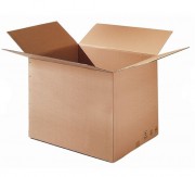 Caisse carton simple cannelure