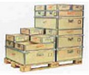 Caisse de transport bois avec poignées