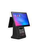 Caisse enregistreuse tactile double écran 15,6'' HD - 10,1'' - Android 11 - 4 Core 2,0GHZ - 4GB