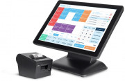 Caisse enregistreuse tactile LCD à LED 15''